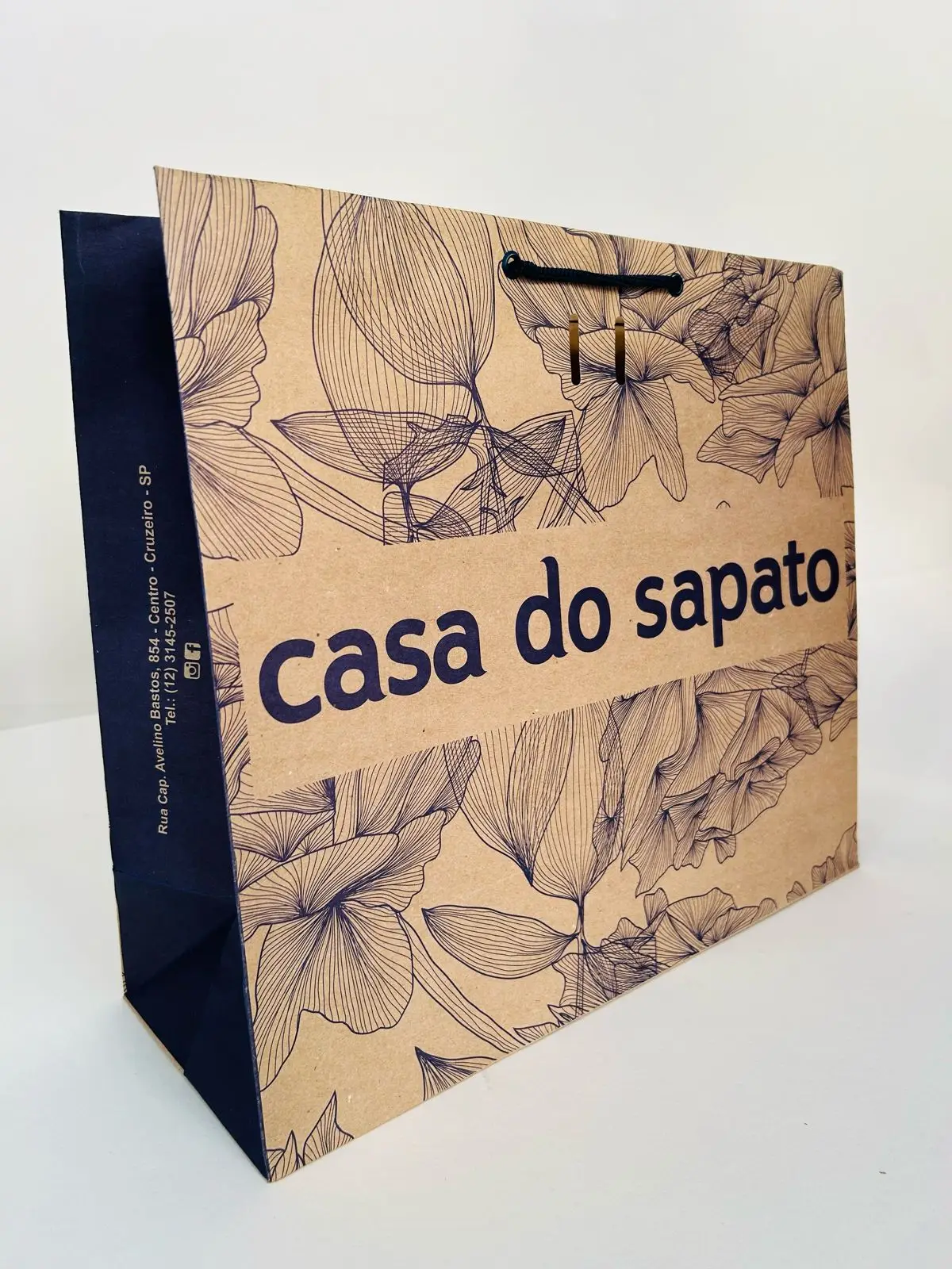 Sacola de papel kraft personalizada em Poá