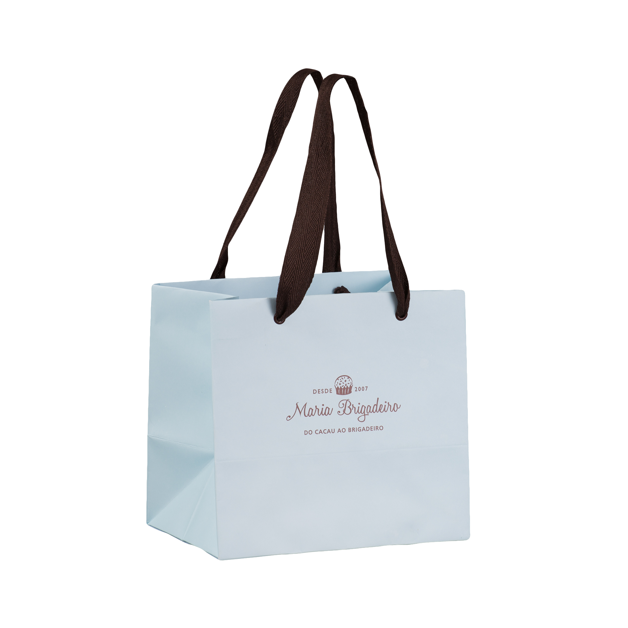 Sacolas em Papel Off-Set — exemplo personalizado — foto 8